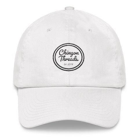 Chingon Threads (Black Logo) Dad hat